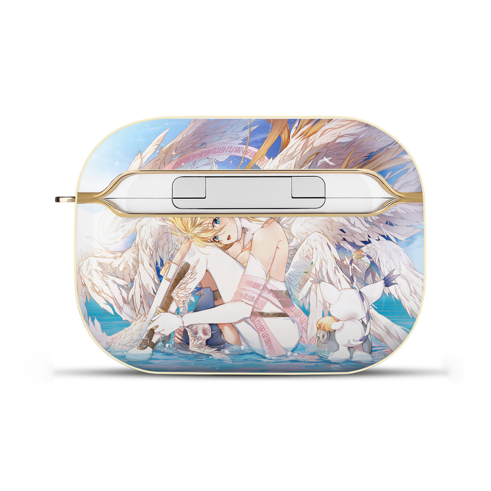 （画像用） Digimon デジタルモンスター/デジモン 【AirPods Pro用】ハードシェル保護ケース｜耐衝撃・防指紋・カラビナ付き商品仕様