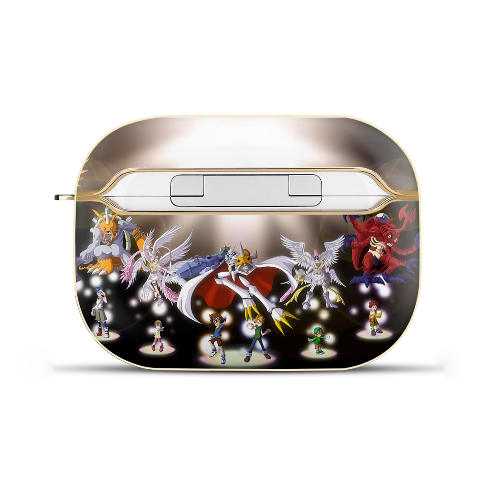 （画像用） Digimon デジタルモンスター/デジモン 【AirPods Pro用】ハードシェル保護ケース｜耐衝撃・防指紋・カラビナ付き商品仕様