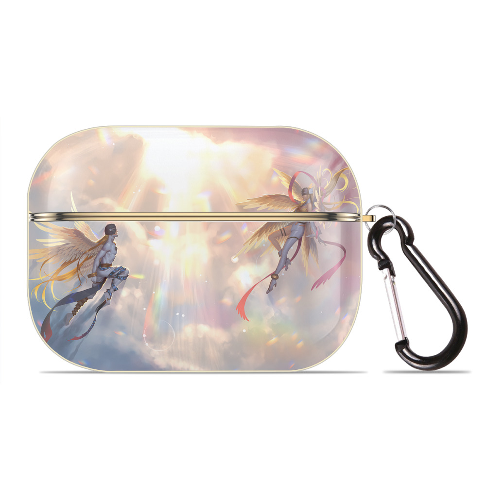 （画像用） Digimon デジタルモンスター/デジモン 【AirPods Pro用】ハードシェル保護ケース｜耐衝撃・防指紋・カラビナ付き商品仕様