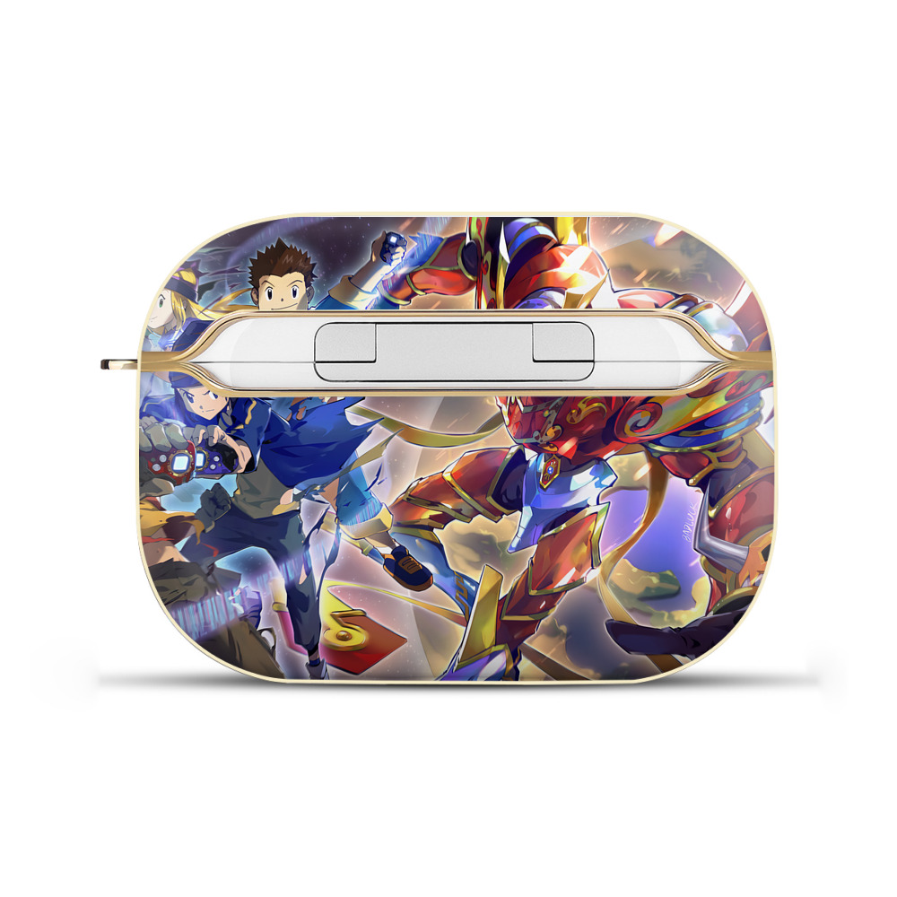 （画像用） Digimon デジタルモンスター/デジモン 【AirPods Pro用】ハードシェル保護ケース｜耐衝撃・防指紋・カラビナ付き商品仕様