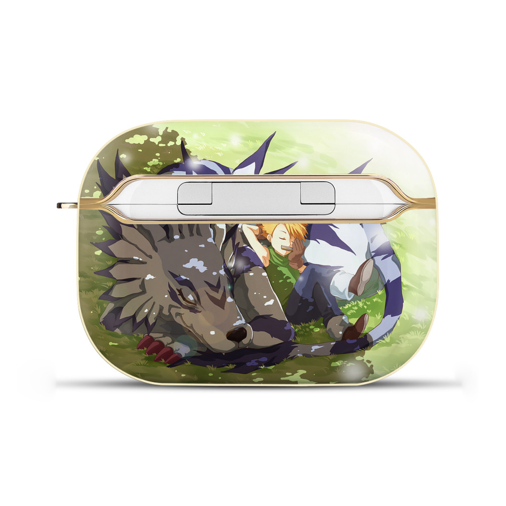 （画像用） Digimon デジタルモンスター/デジモン 【AirPods Pro用】ハードシェル保護ケース｜耐衝撃・防指紋・カラビナ付き商品仕様