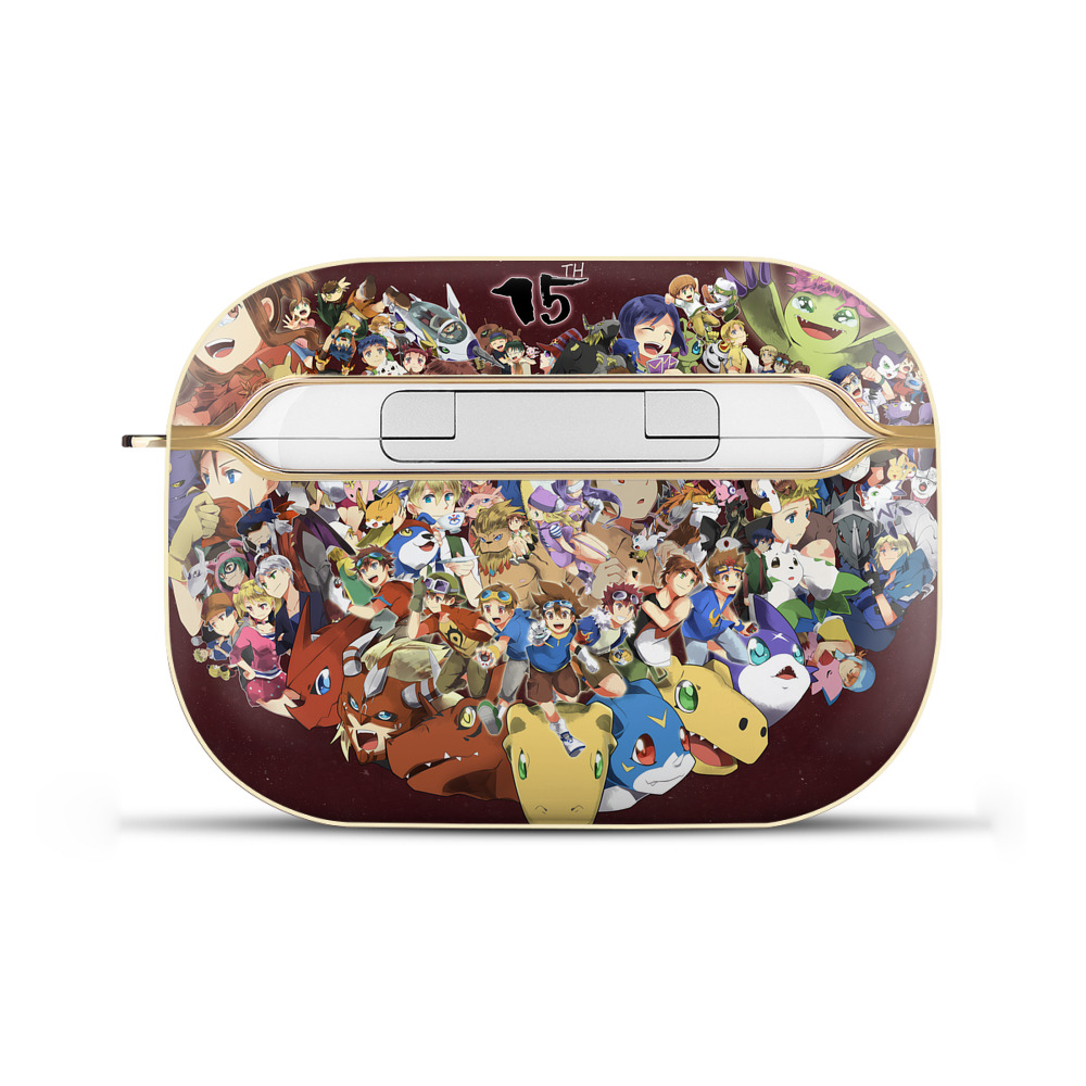 （画像用） Digimon デジタルモンスター/デジモン 【AirPods Pro用】ハードシェル保護ケース｜耐衝撃・防指紋・カラビナ付き商品仕様