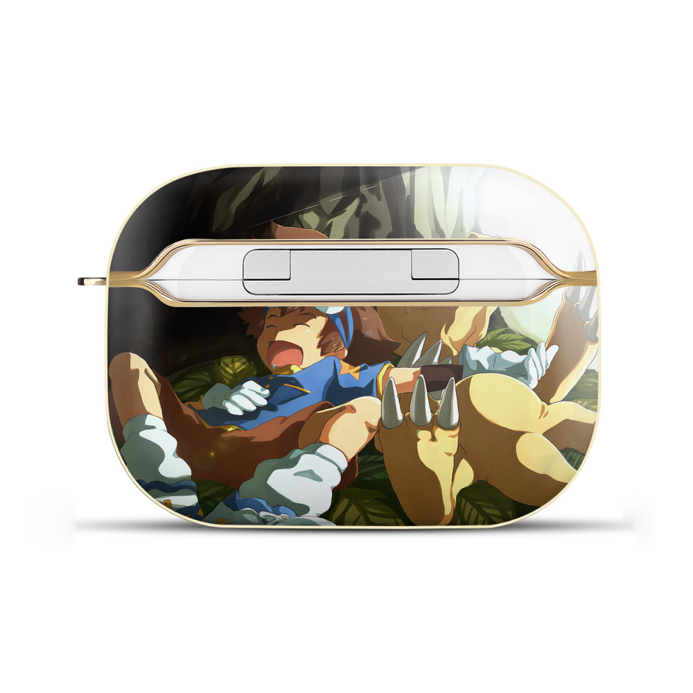 （画像用） Digimon デジタルモンスター/デジモン 【AirPods Pro用】ハードシェル保護ケース｜耐衝撃・防指紋・カラビナ付き商品仕様