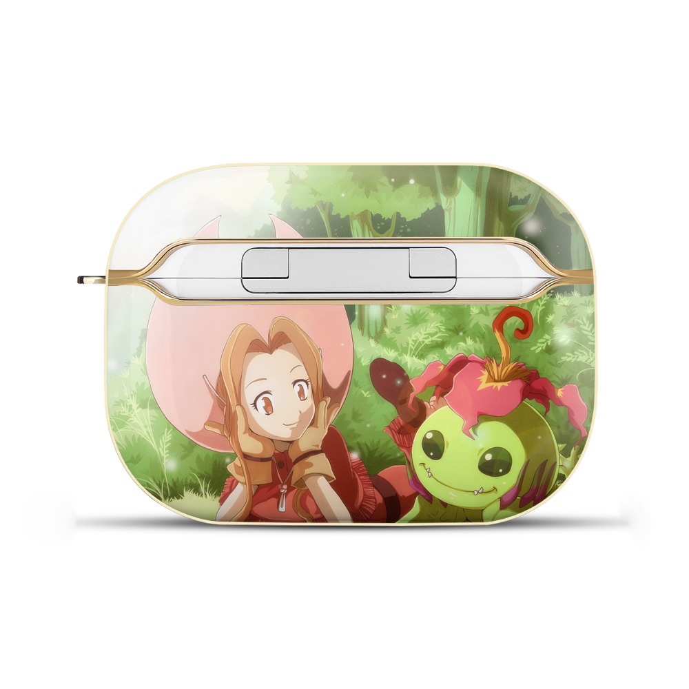 （画像用） Digimon デジタルモンスター/デジモン 【AirPods Pro用】ハードシェル保護ケース｜耐衝撃・防指紋・カラビナ付き商品仕様