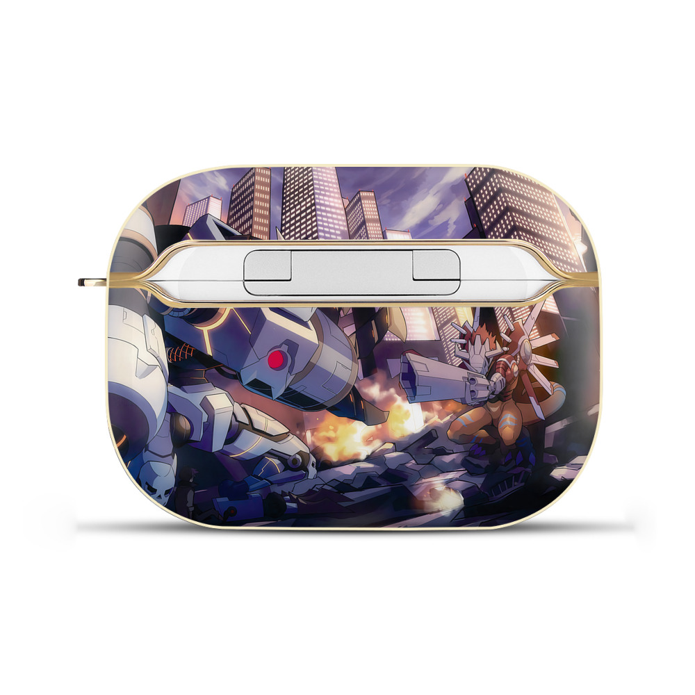 （画像用） Digimon デジタルモンスター/デジモン 【AirPods Pro用】ハードシェル保護ケース｜耐衝撃・防指紋・カラビナ付き商品仕様