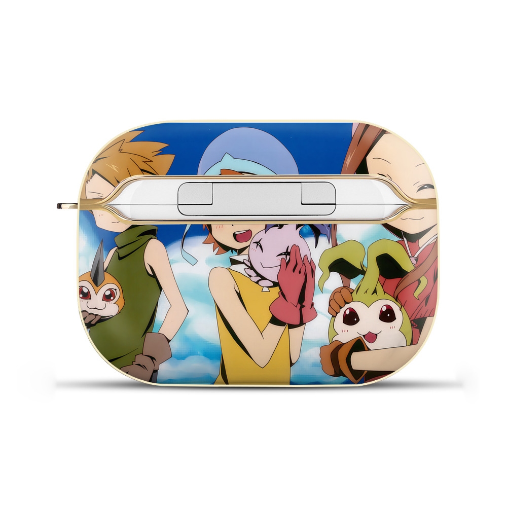 （画像用） Digimon デジタルモンスター/デジモン 【AirPods Pro用】ハードシェル保護ケース｜耐衝撃・防指紋・カラビナ付き商品仕様