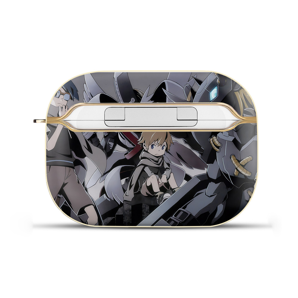 （画像用） Digimon デジタルモンスター/デジモン 【AirPods Pro用】ハードシェル保護ケース｜耐衝撃・防指紋・カラビナ付き商品仕様