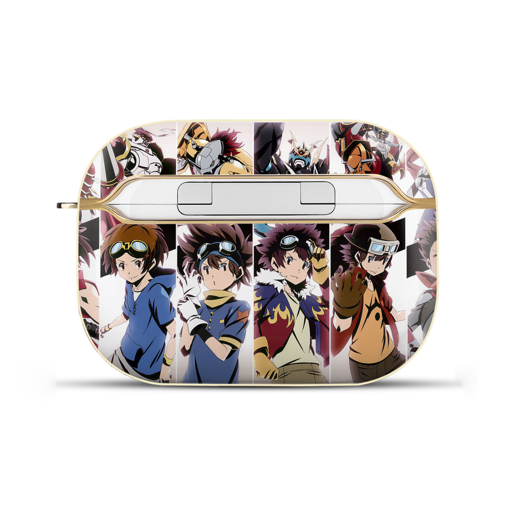 （画像用） Digimon デジタルモンスター/デジモン 【AirPods Pro用】ハードシェル保護ケース｜耐衝撃・防指紋・カラビナ付き商品仕様