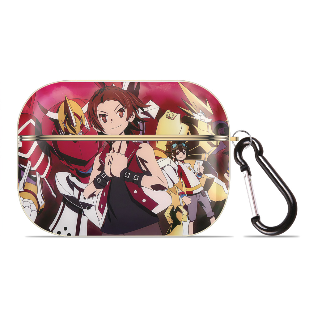 （画像用） Digimon デジタルモンスター/デジモン 【AirPods Pro用】ハードシェル保護ケース｜耐衝撃・防指紋・カラビナ付き商品仕様