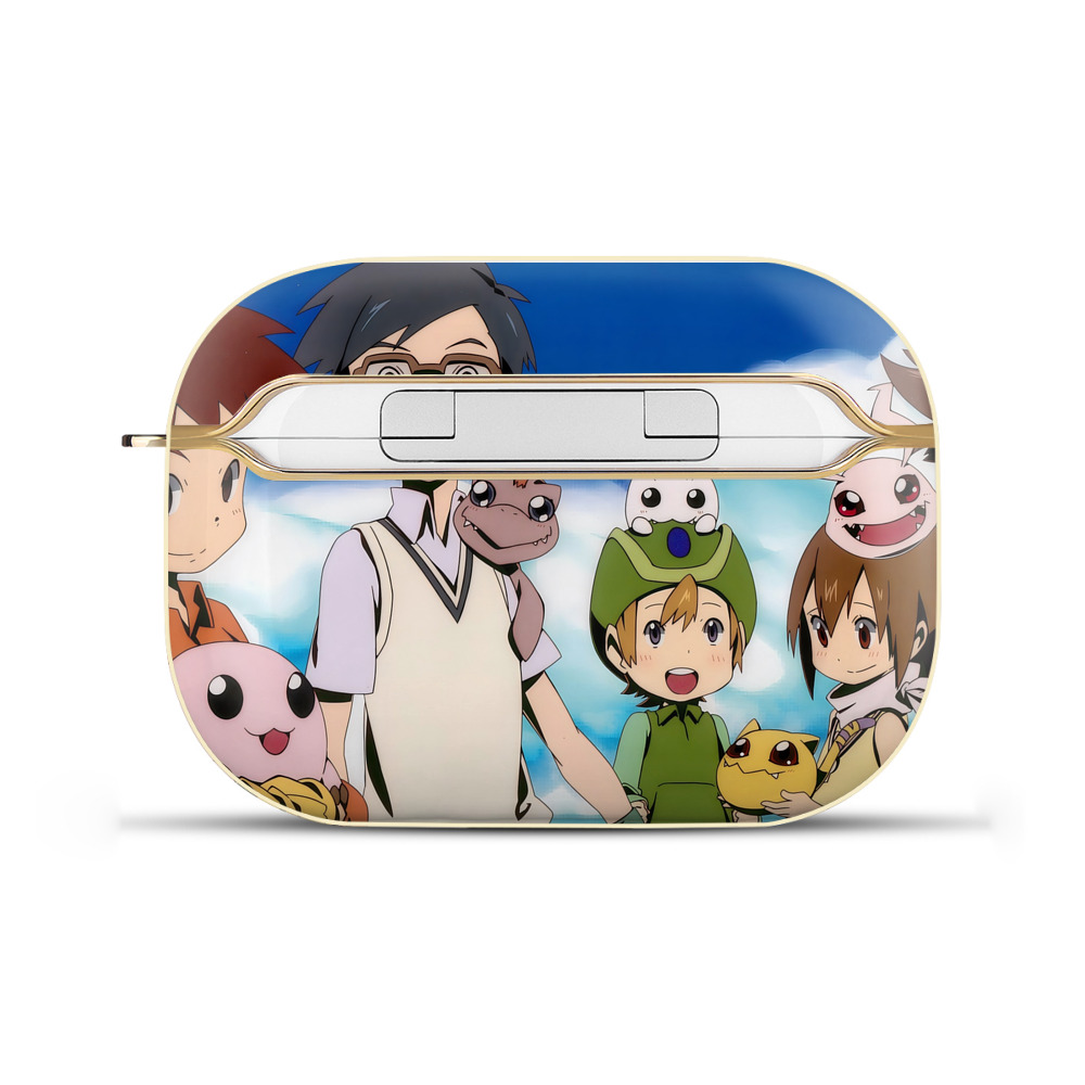 （画像用） Digimon デジタルモンスター/デジモン 【AirPods Pro用】ハードシェル保護ケース｜耐衝撃・防指紋・カラビナ付き商品仕様