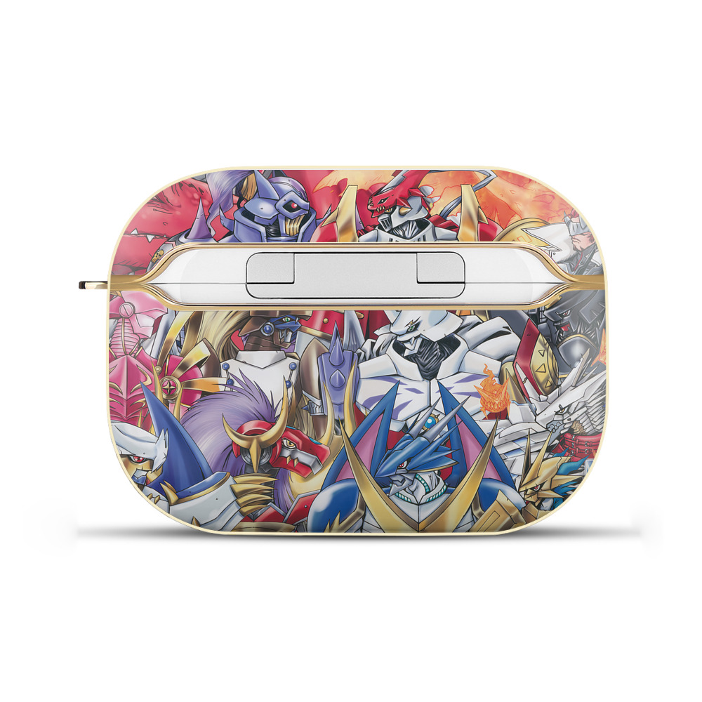 （画像用） Digimon デジタルモンスター/デジモン 【AirPods Pro用】ハードシェル保護ケース｜耐衝撃・防指紋・カラビナ付き商品仕様