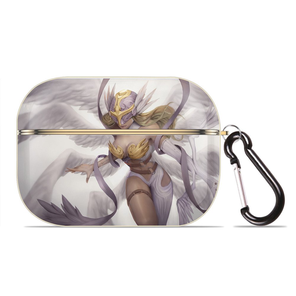 （画像用） Digimon デジタルモンスター/デジモン 【AirPods Pro用】ハードシェル保護ケース｜耐衝撃・防指紋・カラビナ付き商品仕様