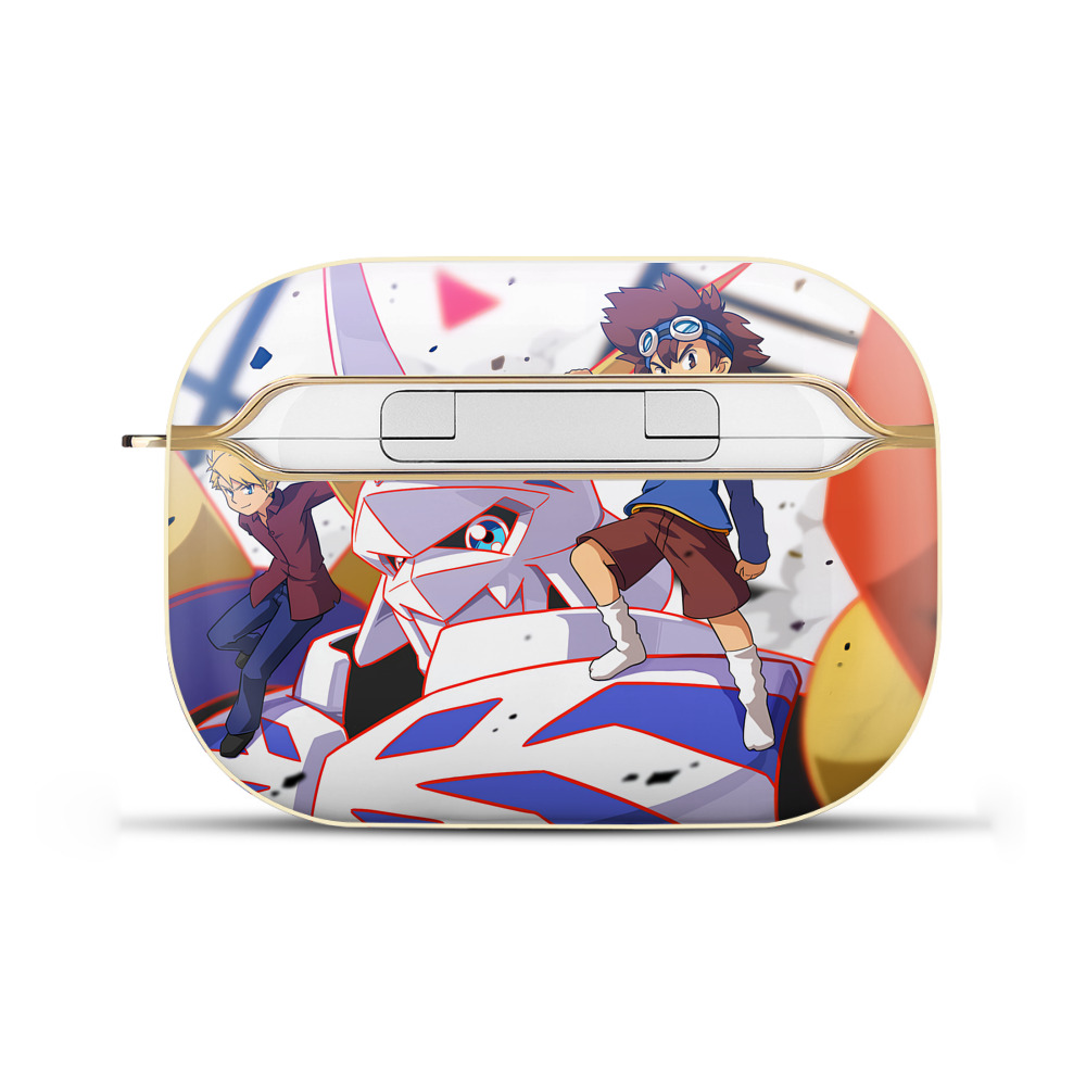 （画像用） Digimon デジタルモンスター/デジモン 【AirPods Pro用】ハードシェル保護ケース｜耐衝撃・防指紋・カラビナ付き商品仕様