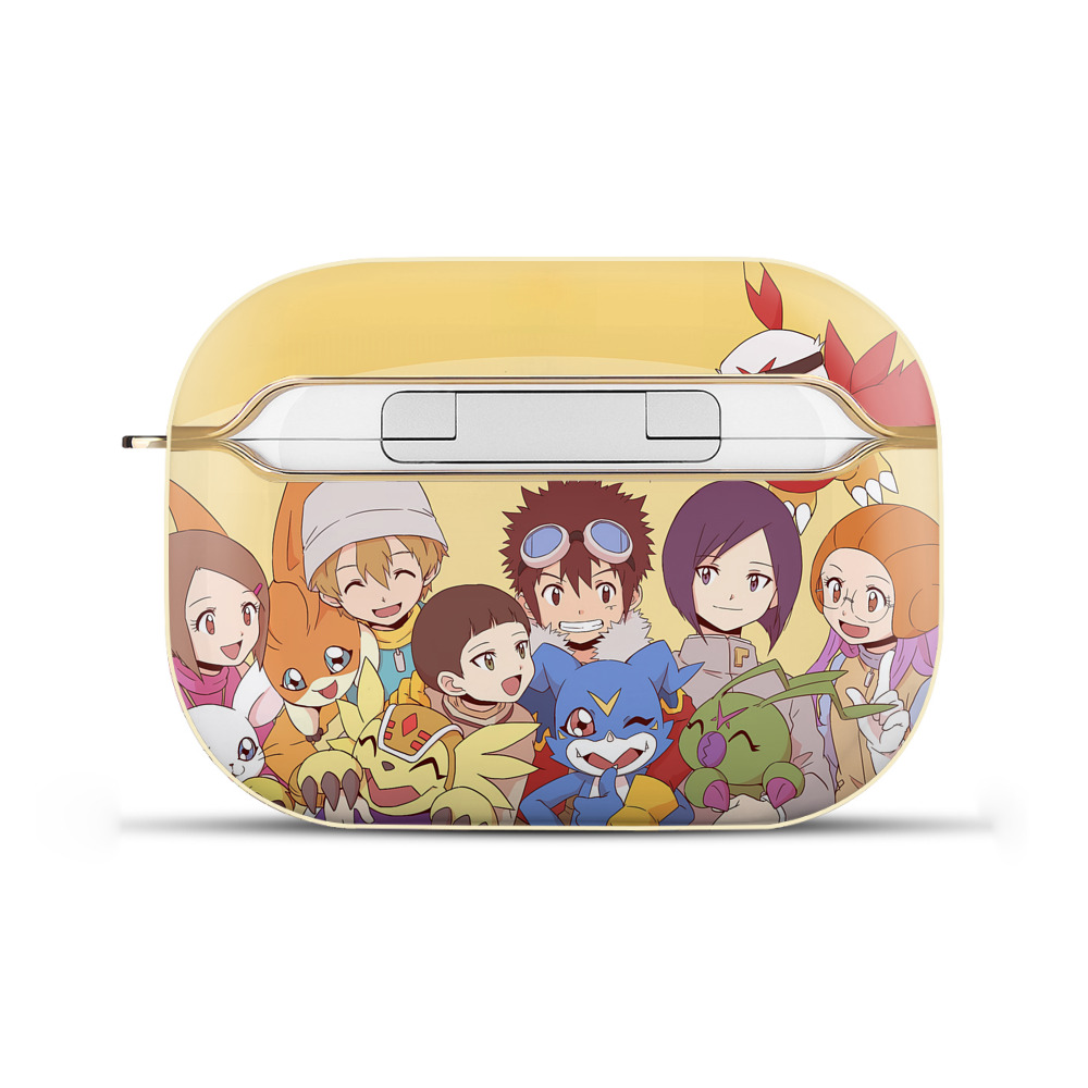 （画像用） Digimon デジタルモンスター/デジモン 【AirPods Pro用】ハードシェル保護ケース｜耐衝撃・防指紋・カラビナ付き商品仕様