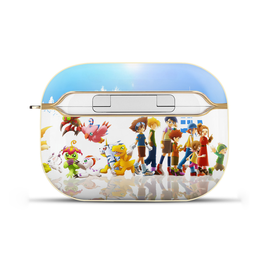 （画像用） Digimon デジタルモンスター/デジモン 【AirPods Pro用】ハードシェル保護ケース｜耐衝撃・防指紋・カラビナ付き商品仕様