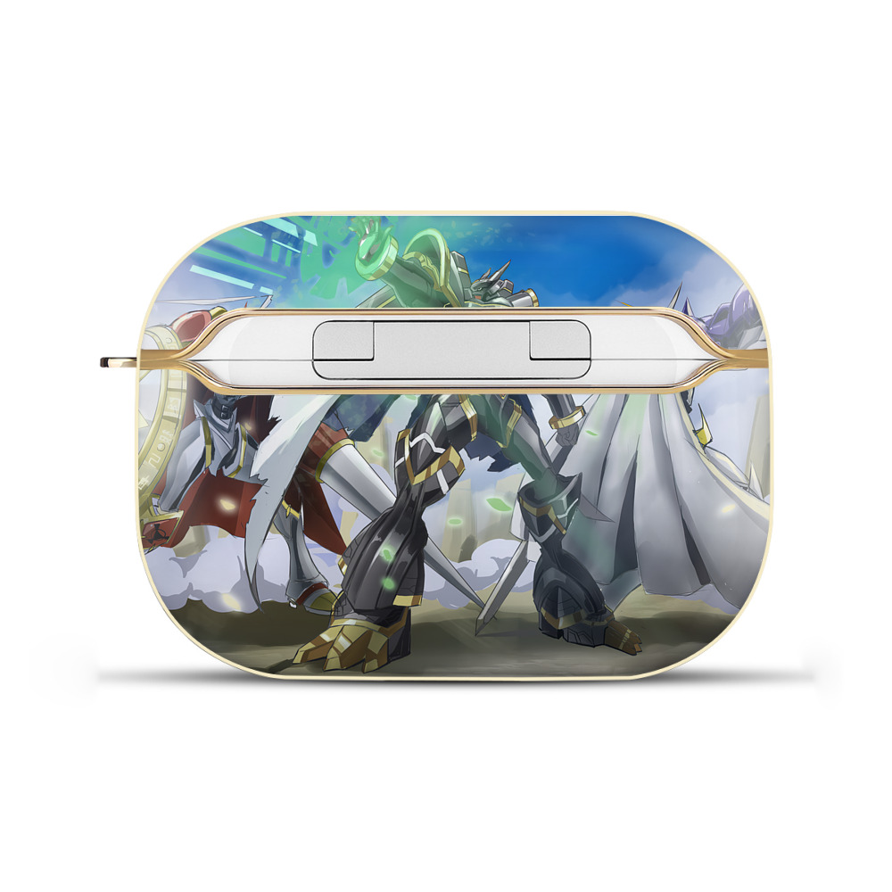 （画像用） Digimon デジタルモンスター/デジモン 【AirPods Pro用】ハードシェル保護ケース｜耐衝撃・防指紋・カラビナ付き商品仕様