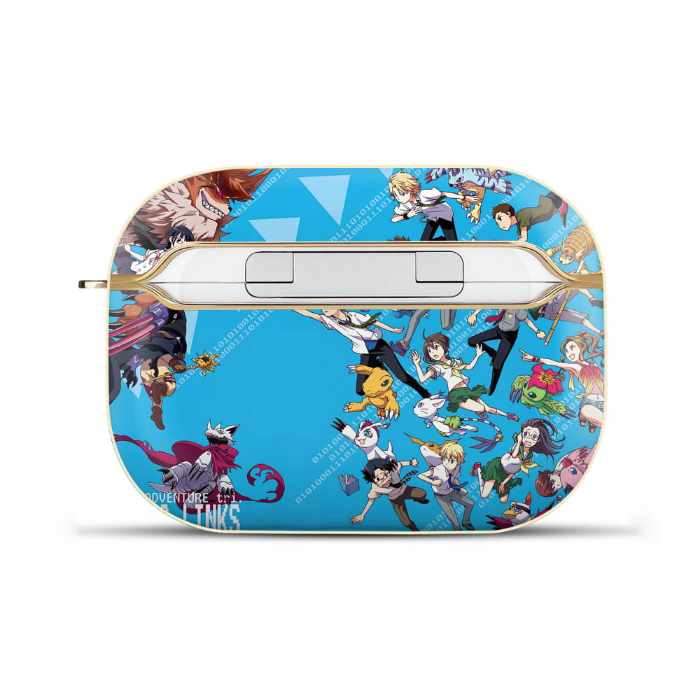（画像用） Digimon デジタルモンスター/デジモン 【AirPods Pro用】ハードシェル保護ケース｜耐衝撃・防指紋・カラビナ付き商品仕様