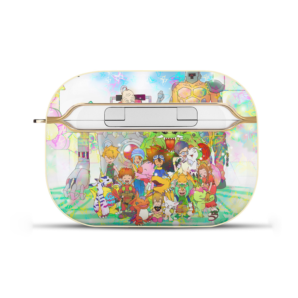 （画像用） Digimon デジタルモンスター/デジモン 【AirPods Pro用】ハードシェル保護ケース｜耐衝撃・防指紋・カラビナ付き商品仕様