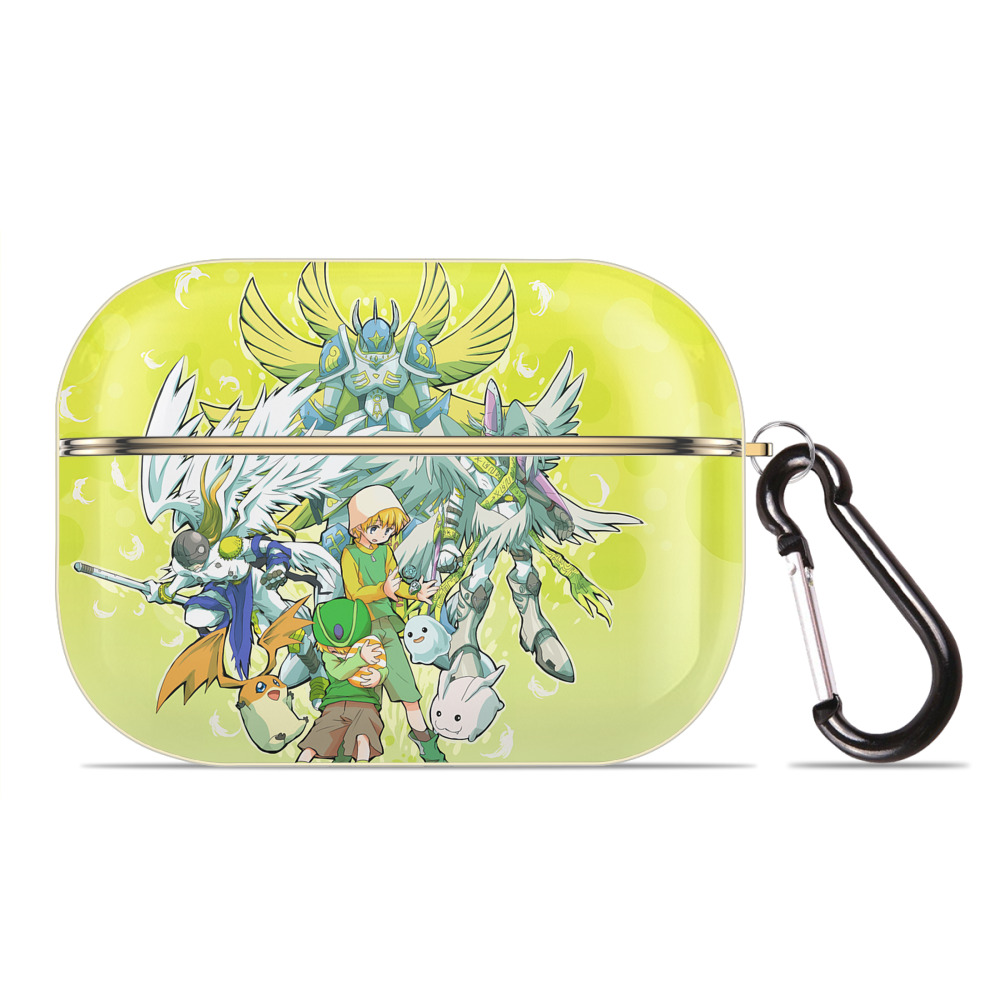 （画像用） Digimon デジタルモンスター/デジモン 【AirPods Pro用】ハードシェル保護ケース｜耐衝撃・防指紋・カラビナ付き商品仕様