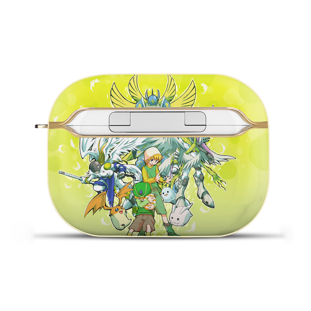 （画像用） Digimon デジタルモンスター/デジモン 【AirPods Pro用】ハードシェル保護ケース｜耐衝撃・防指紋・カラビナ付き商品仕様