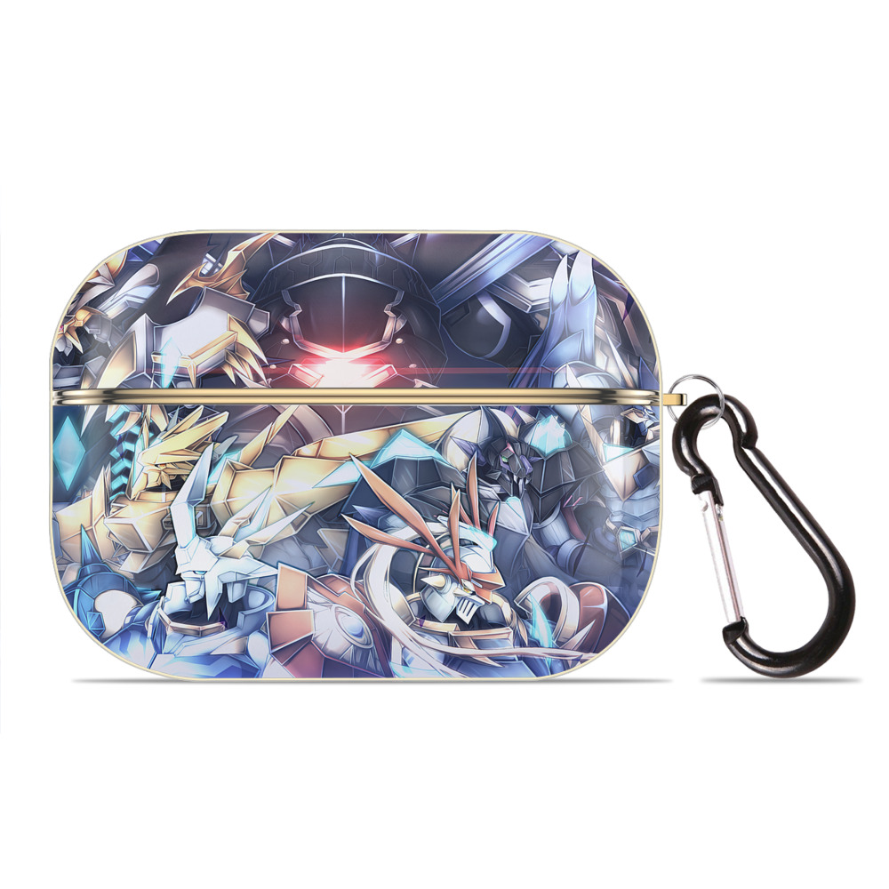 （画像用） Digimon デジタルモンスター/デジモン 【AirPods Pro用】ハードシェル保護ケース｜耐衝撃・防指紋・カラビナ付き商品仕様
