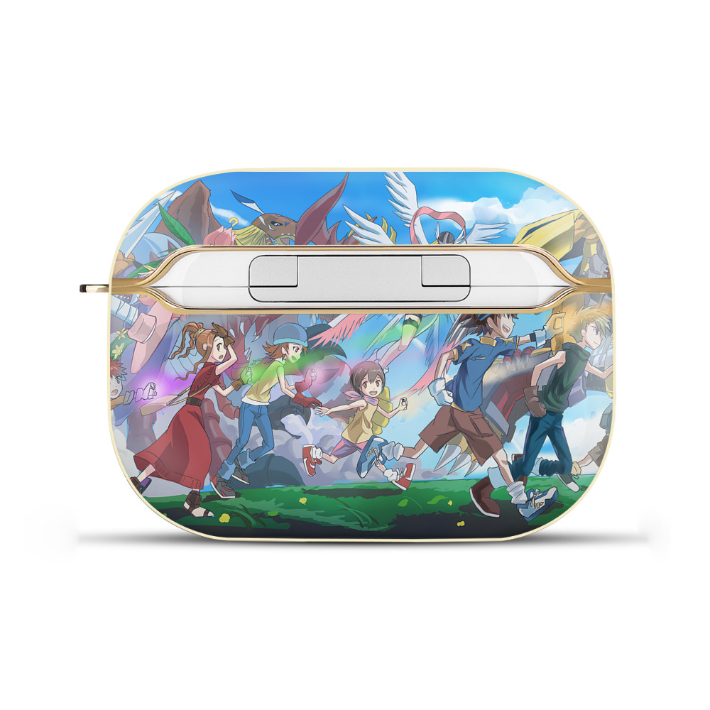 （画像用） Digimon デジタルモンスター/デジモン 【AirPods Pro用】ハードシェル保護ケース｜耐衝撃・防指紋・カラビナ付き商品仕様