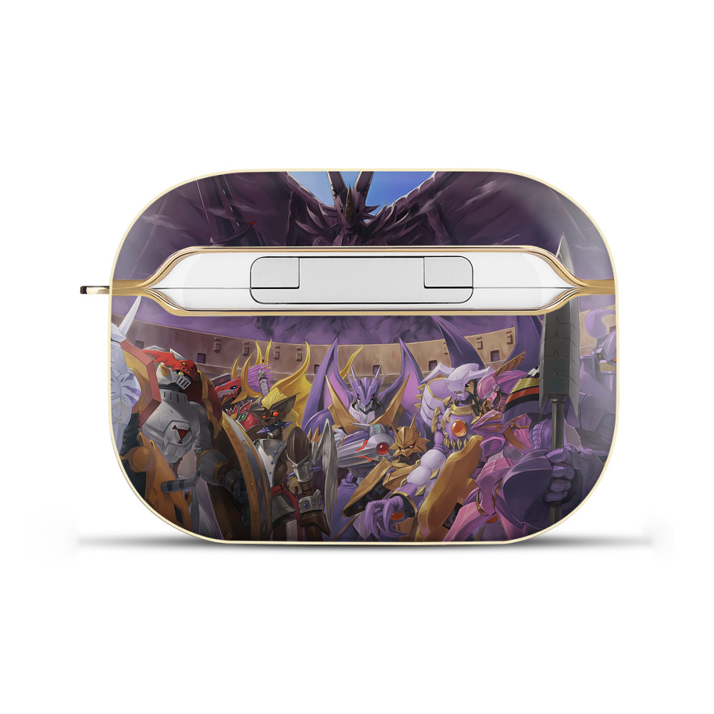 （画像用） Digimon デジタルモンスター/デジモン 【AirPods Pro用】ハードシェル保護ケース｜耐衝撃・防指紋・カラビナ付き商品仕様