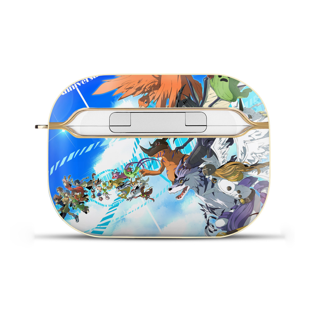 （画像用） Digimon デジタルモンスター/デジモン 【AirPods Pro用】ハードシェル保護ケース｜耐衝撃・防指紋・カラビナ付き商品仕様