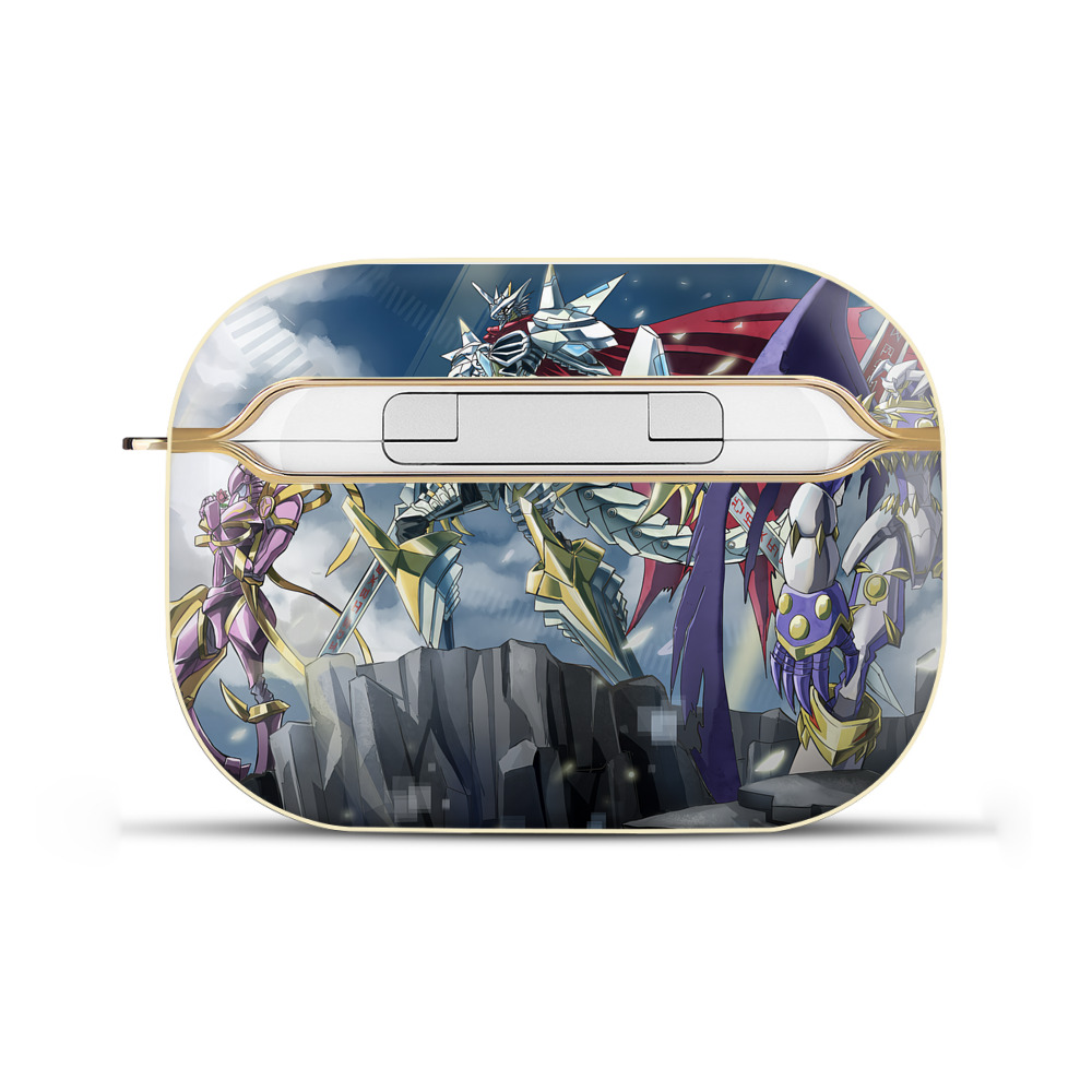 （画像用） Digimon デジタルモンスター/デジモン 【AirPods Pro用】ハードシェル保護ケース｜耐衝撃・防指紋・カラビナ付き商品仕様