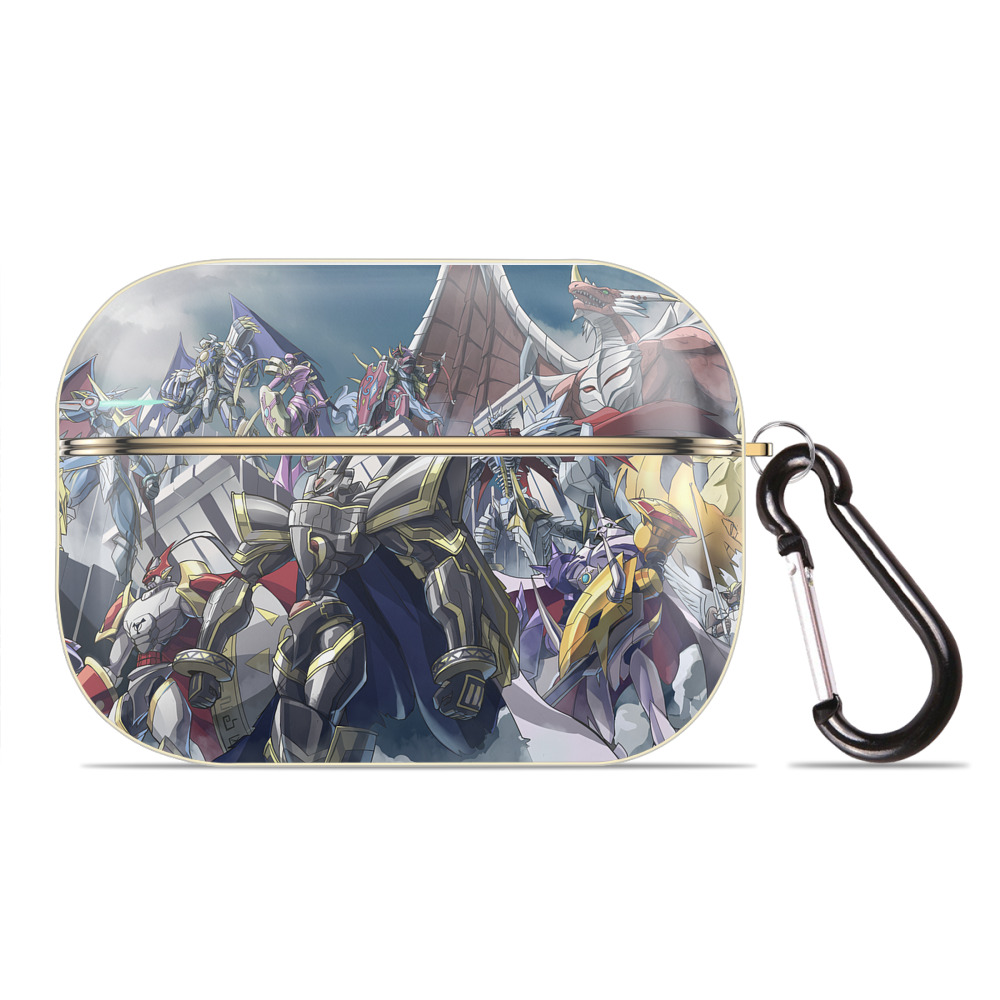 （画像用） Digimon デジタルモンスター/デジモン 【AirPods Pro用】ハードシェル保護ケース｜耐衝撃・防指紋・カラビナ付き商品仕様