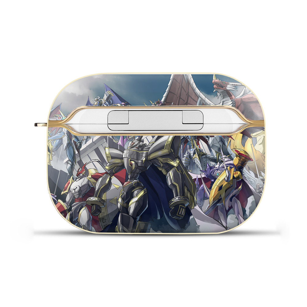 （画像用） Digimon デジタルモンスター/デジモン 【AirPods Pro用】ハードシェル保護ケース｜耐衝撃・防指紋・カラビナ付き商品仕様
