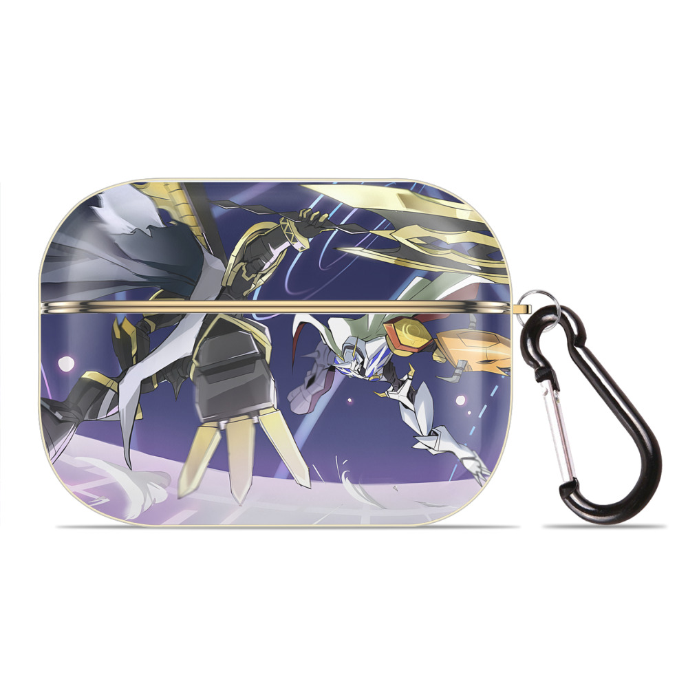 （画像用） Digimon デジタルモンスター/デジモン 【AirPods Pro用】ハードシェル保護ケース｜耐衝撃・防指紋・カラビナ付き商品仕様