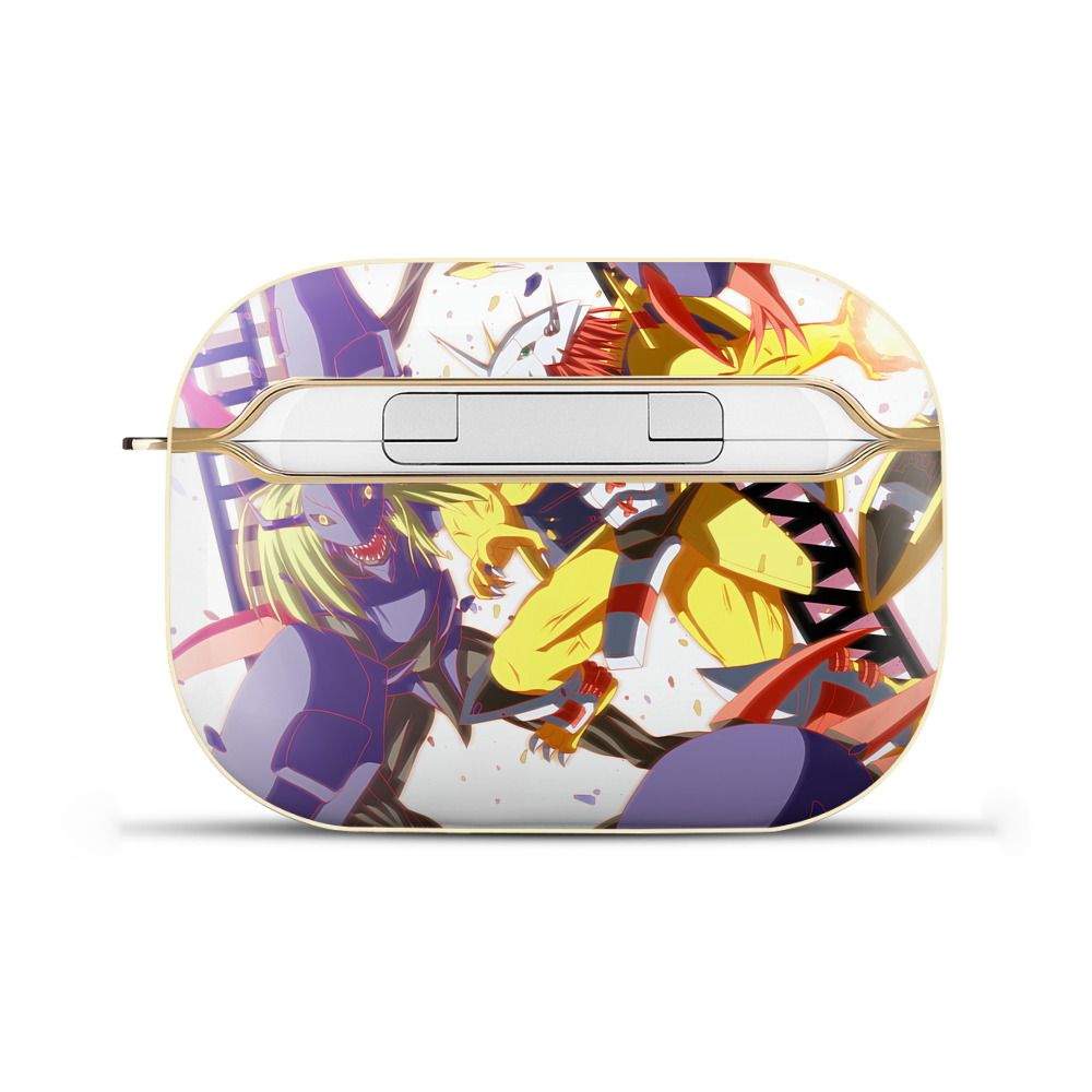 （画像用） Digimon デジタルモンスター/デジモン 【AirPods Pro用】ハードシェル保護ケース｜耐衝撃・防指紋・カラビナ付き商品仕様