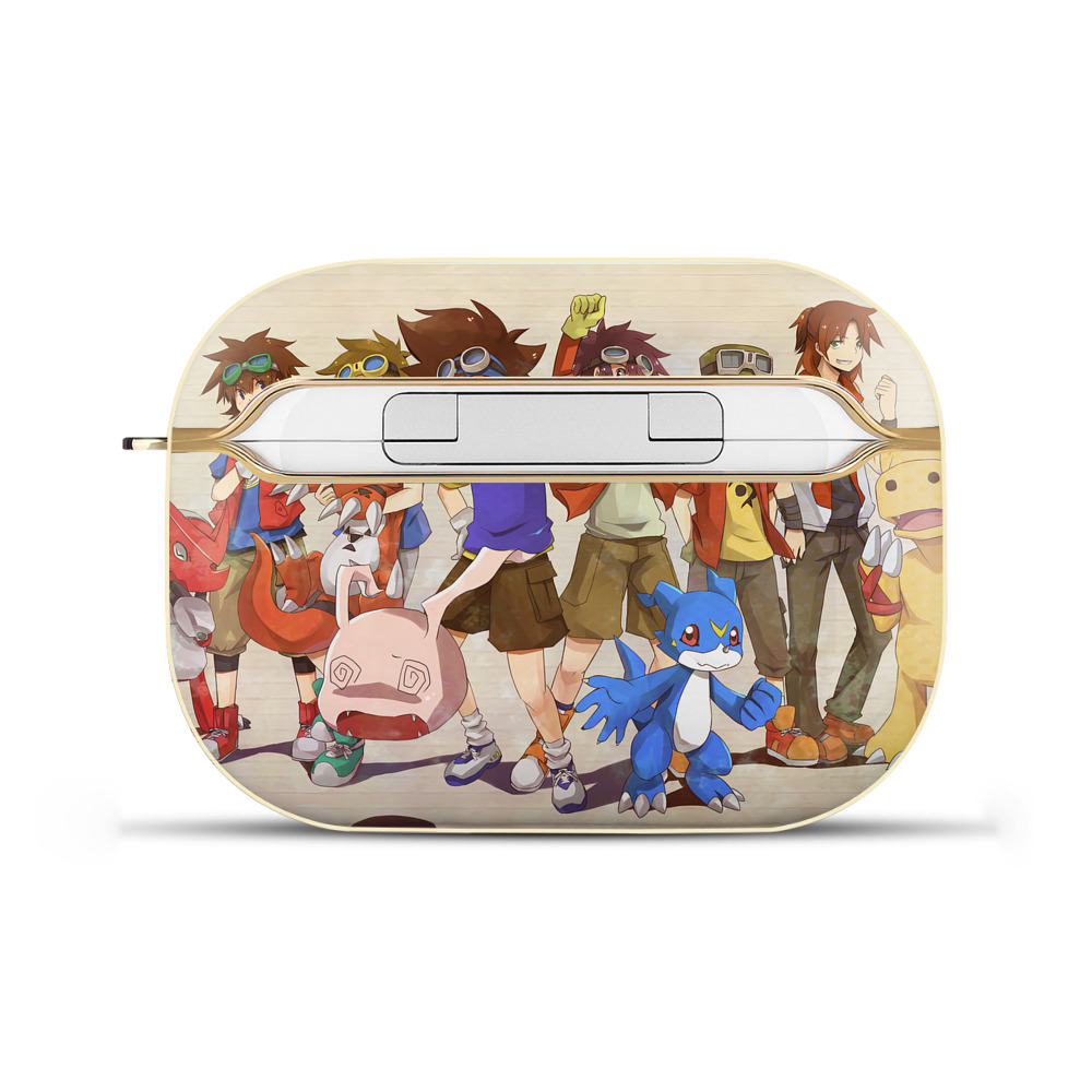 （画像用） Digimon デジタルモンスター/デジモン 【AirPods Pro用】ハードシェル保護ケース｜耐衝撃・防指紋・カラビナ付き商品仕様