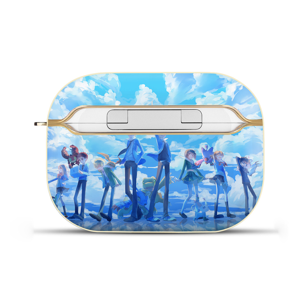 （画像用） Digimon デジタルモンスター/デジモン 【AirPods Pro用】ハードシェル保護ケース｜耐衝撃・防指紋・カラビナ付き商品仕様