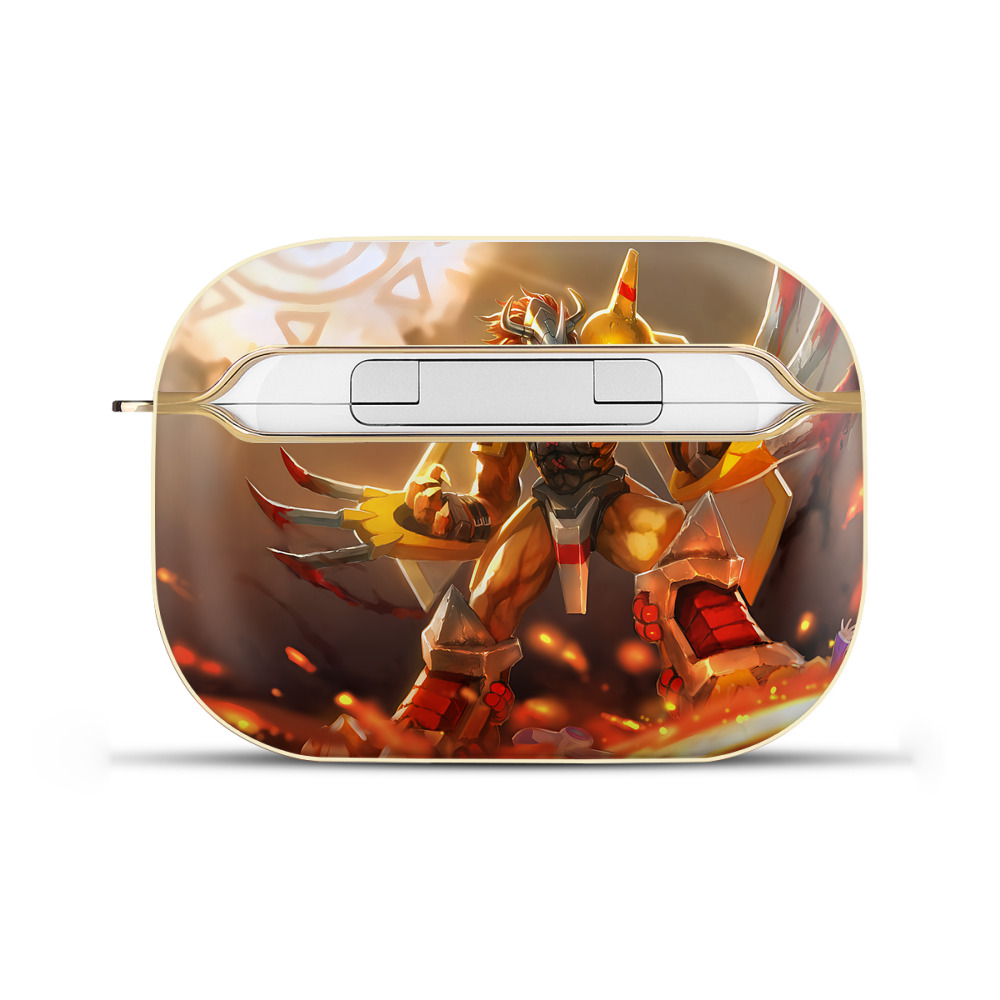 （画像用） Digimon デジタルモンスター/デジモン 【AirPods Pro用】ハードシェル保護ケース｜耐衝撃・防指紋・カラビナ付き商品仕様