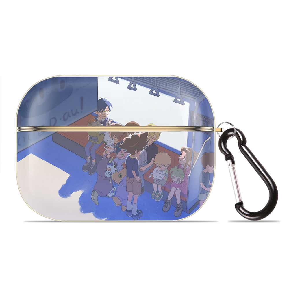 （画像用） Digimon デジタルモンスター/デジモン 【AirPods Pro用】ハードシェル保護ケース｜耐衝撃・防指紋・カラビナ付き商品仕様
