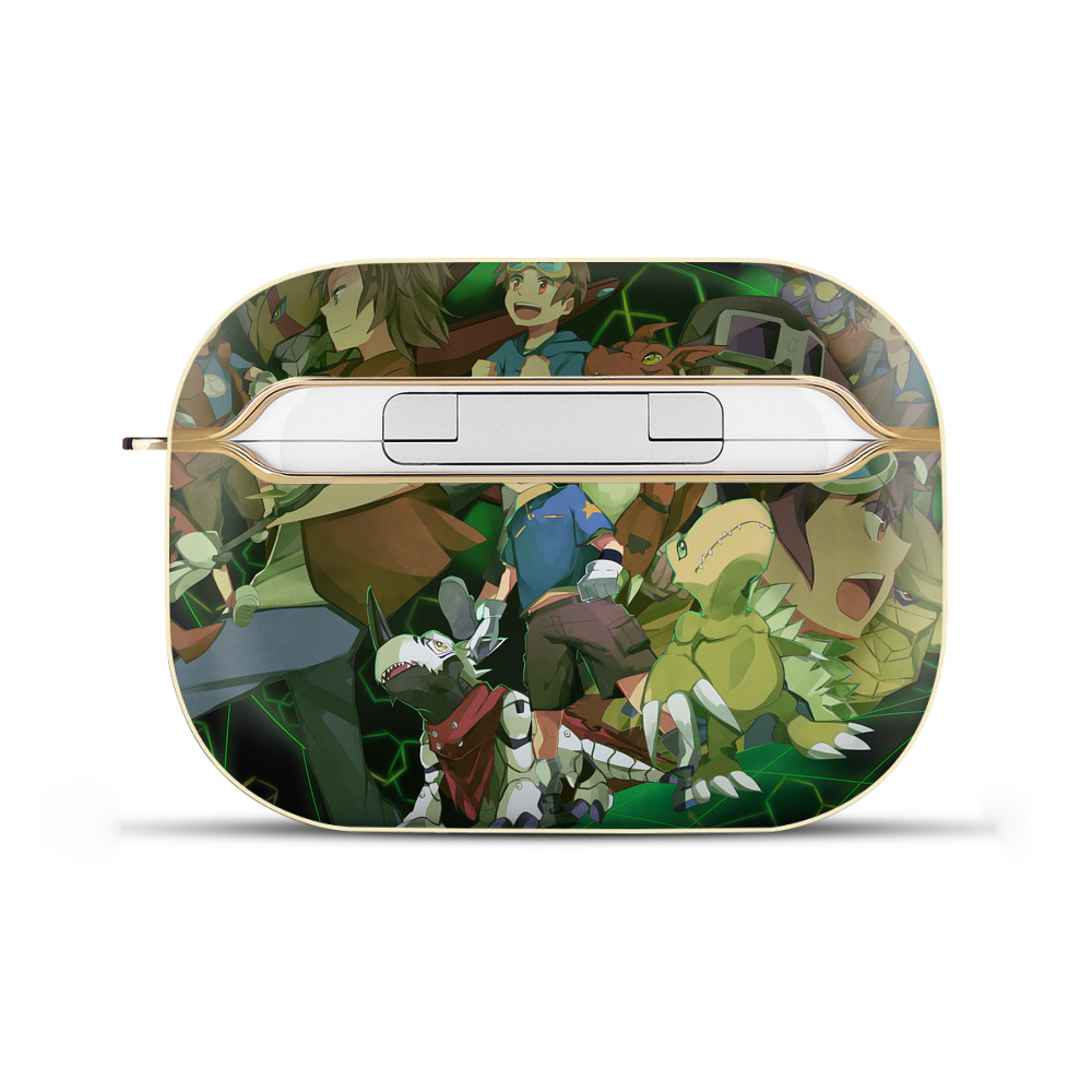 （画像用） Digimon デジタルモンスター/デジモン 【AirPods Pro用】ハードシェル保護ケース｜耐衝撃・防指紋・カラビナ付き商品仕様
