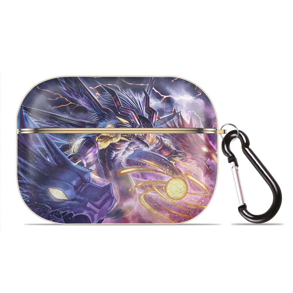 （画像用） Digimon デジタルモンスター/デジモン 【AirPods Pro用】ハードシェル保護ケース｜耐衝撃・防指紋・カラビナ付き商品仕様