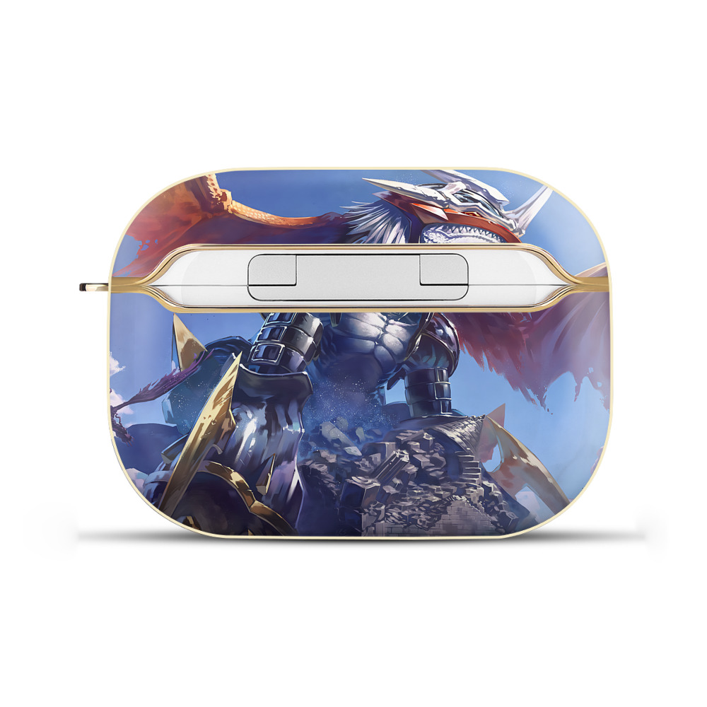 （画像用） Digimon デジタルモンスター/デジモン 【AirPods Pro用】ハードシェル保護ケース｜耐衝撃・防指紋・カラビナ付き商品仕様