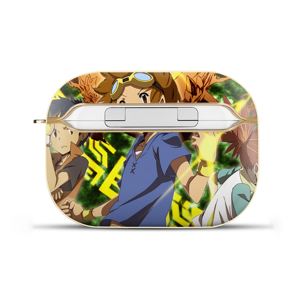（画像用） Digimon デジタルモンスター/デジモン 【AirPods Pro用】ハードシェル保護ケース｜耐衝撃・防指紋・カラビナ付き商品仕様