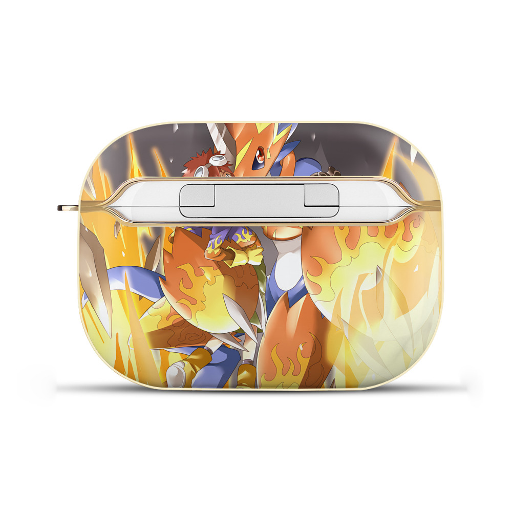 （画像用） Digimon デジタルモンスター/デジモン 【AirPods Pro用】ハードシェル保護ケース｜耐衝撃・防指紋・カラビナ付き商品仕様