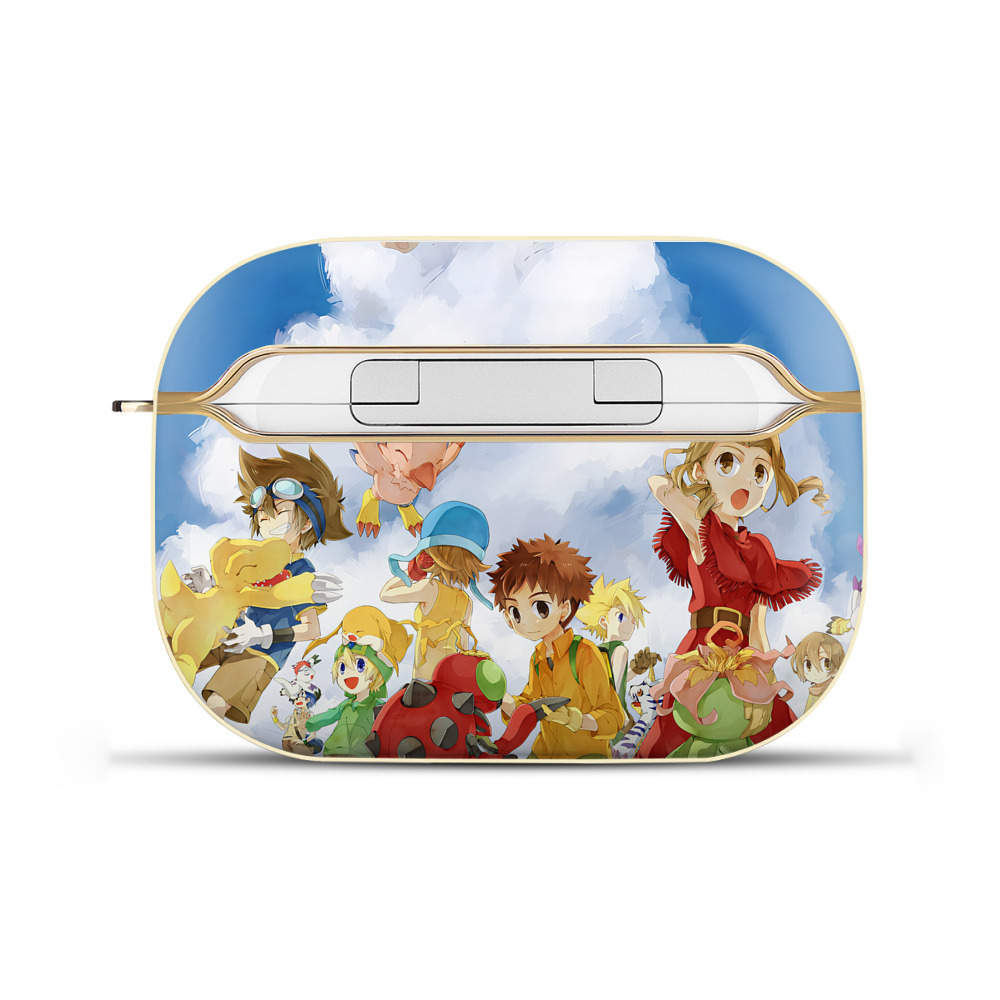 （画像用） Digimon デジタルモンスター/デジモン 【AirPods Pro用】ハードシェル保護ケース｜耐衝撃・防指紋・カラビナ付き商品仕様