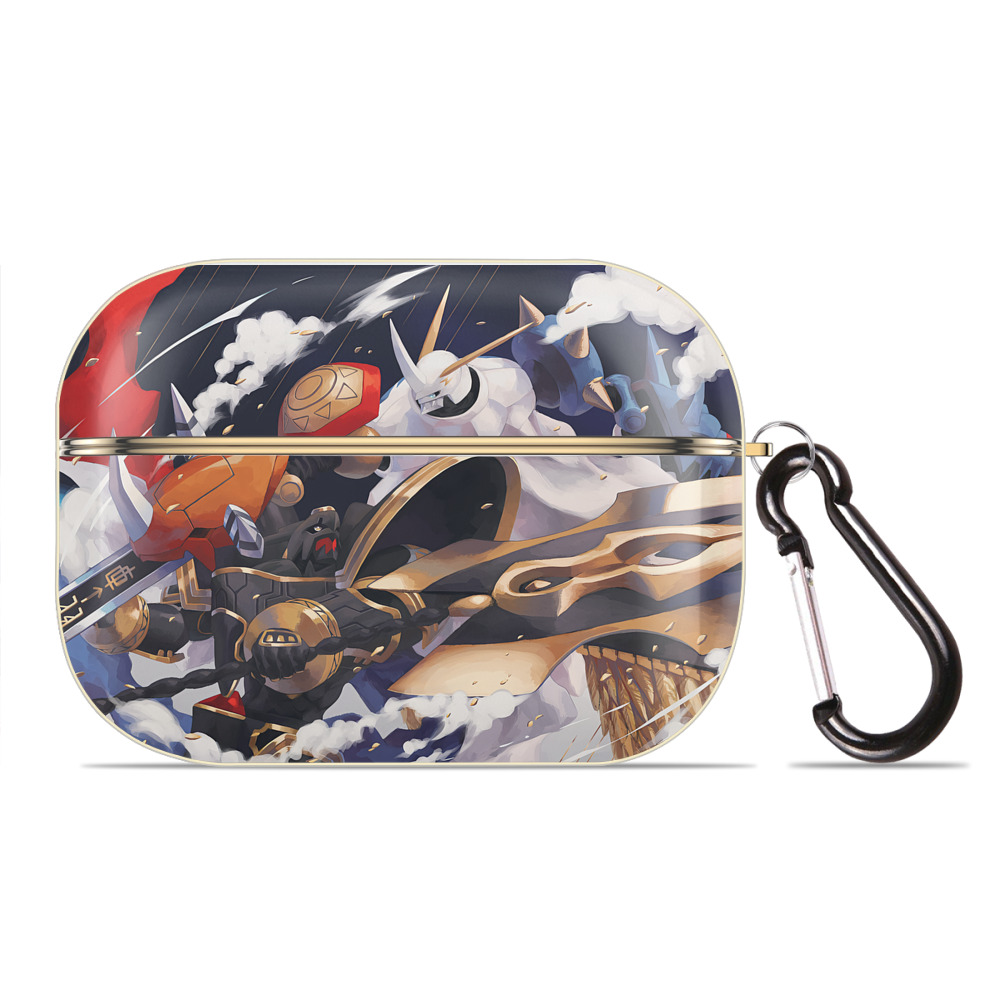（画像用） Digimon デジタルモンスター/デジモン 【AirPods Pro用】ハードシェル保護ケース｜耐衝撃・防指紋・カラビナ付き商品仕様