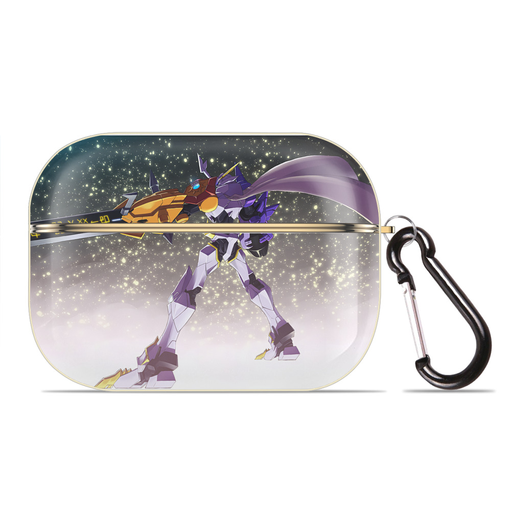 （画像用） Digimon デジタルモンスター/デジモン 【AirPods Pro用】ハードシェル保護ケース｜耐衝撃・防指紋・カラビナ付き商品仕様