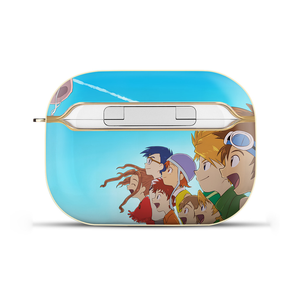（画像用） Digimon デジタルモンスター/デジモン 【AirPods Pro用】ハードシェル保護ケース｜耐衝撃・防指紋・カラビナ付き商品仕様