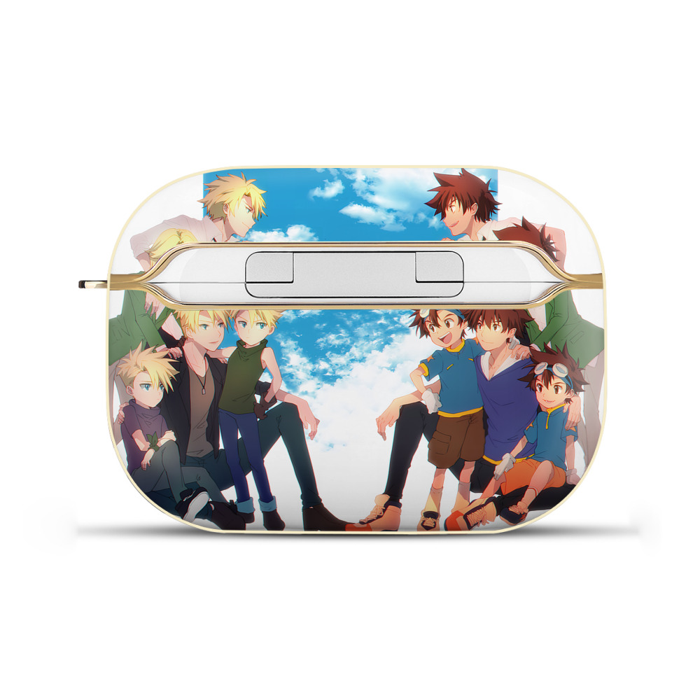 （画像用） Digimon デジタルモンスター/デジモン 【AirPods Pro用】ハードシェル保護ケース｜耐衝撃・防指紋・カラビナ付き商品仕様