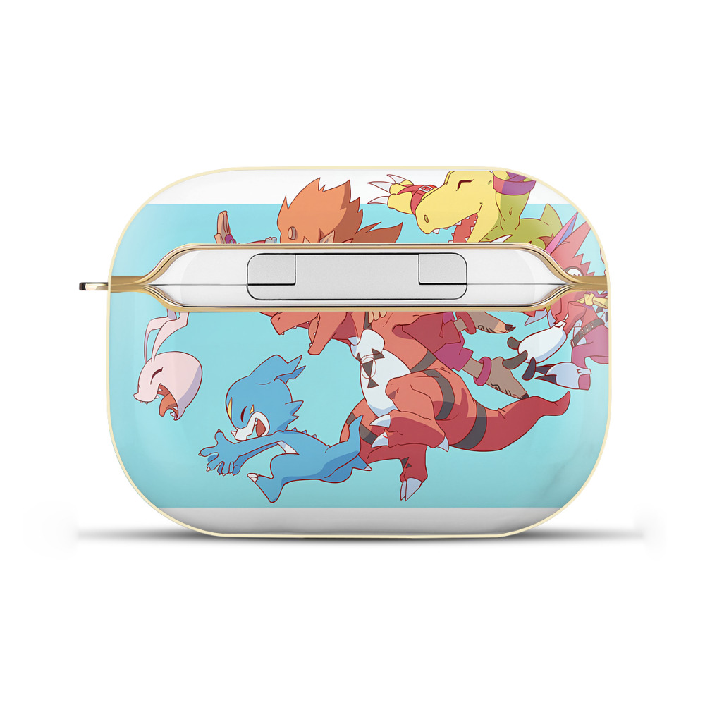 （画像用） Digimon デジタルモンスター/デジモン 【AirPods Pro用】ハードシェル保護ケース｜耐衝撃・防指紋・カラビナ付き商品仕様