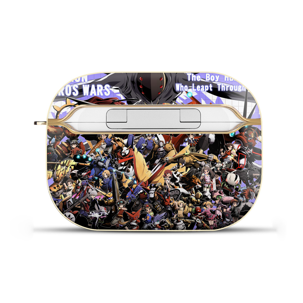 （画像用） Digimon デジタルモンスター/デジモン 【AirPods Pro用】ハードシェル保護ケース｜耐衝撃・防指紋・カラビナ付き商品仕様