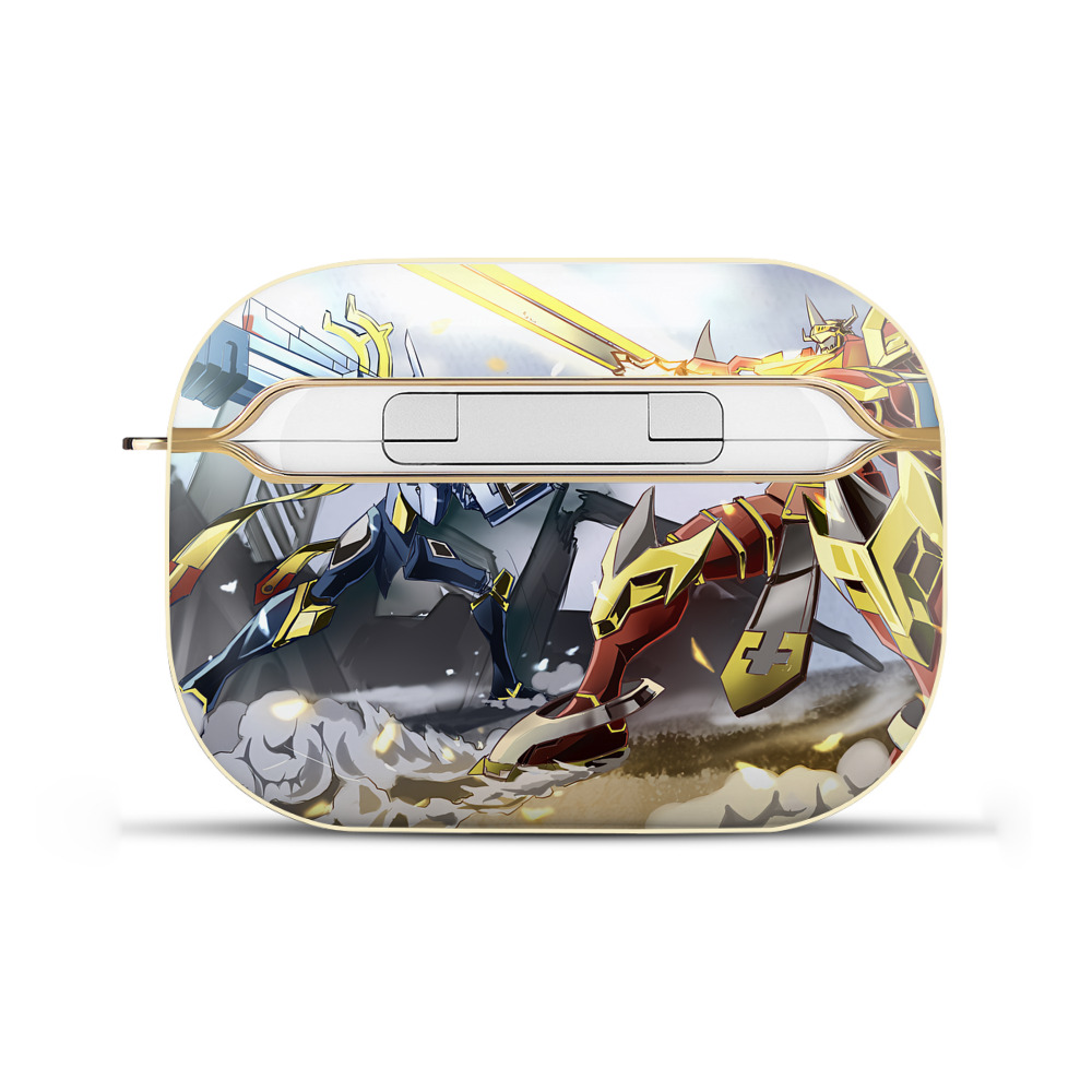 （画像用） Digimon デジタルモンスター/デジモン 【AirPods Pro用】ハードシェル保護ケース｜耐衝撃・防指紋・カラビナ付き商品仕様
